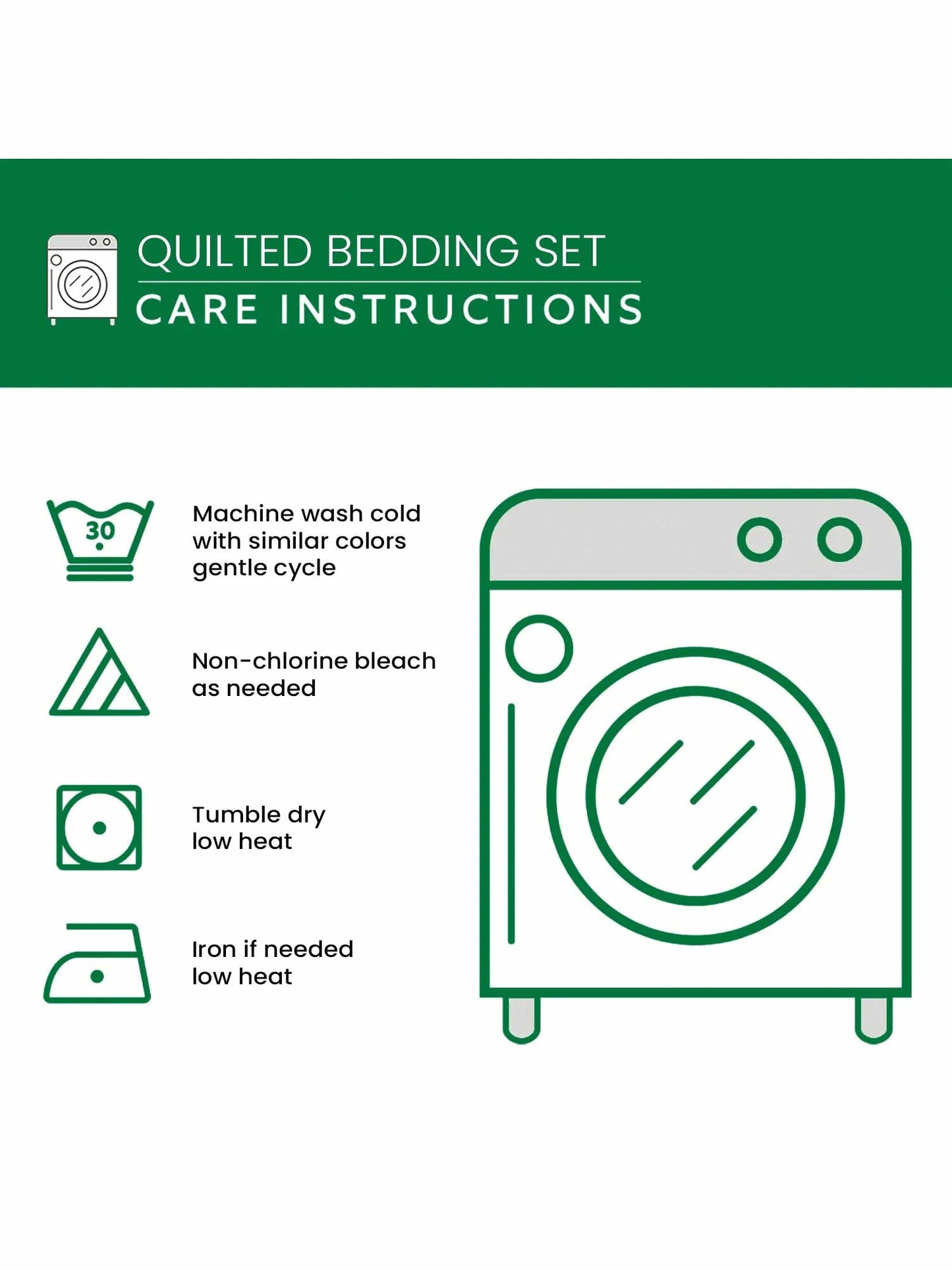 Sunlit Fields 3-Piece Quilted Bedding Set