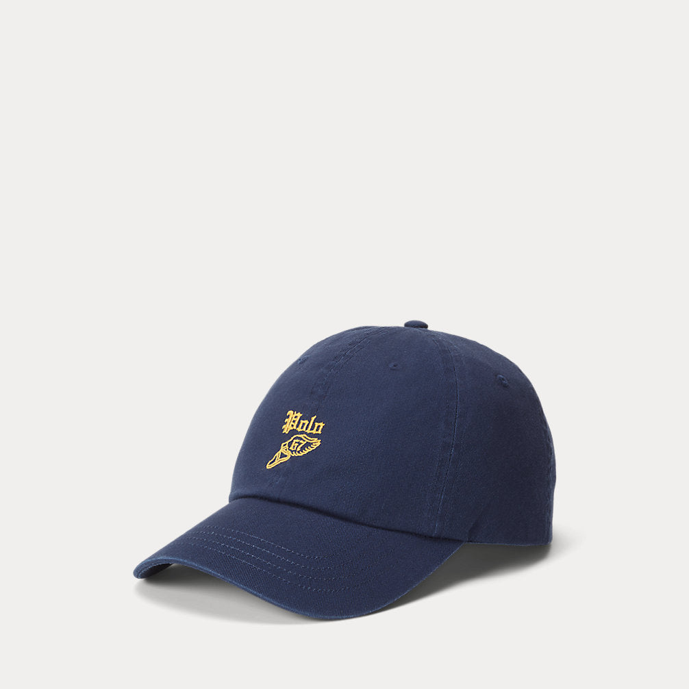 Embroidered Twill Ball Cap Newport Navy