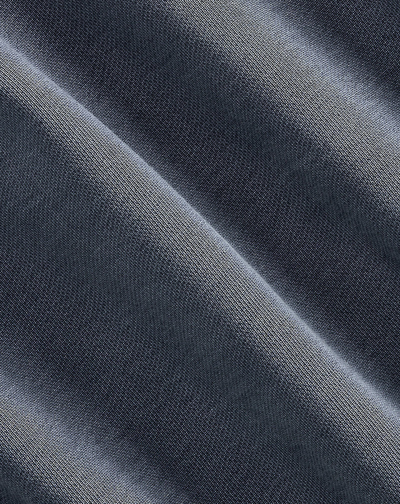 Garment-Dyed French Terry Sweatshirt Navy