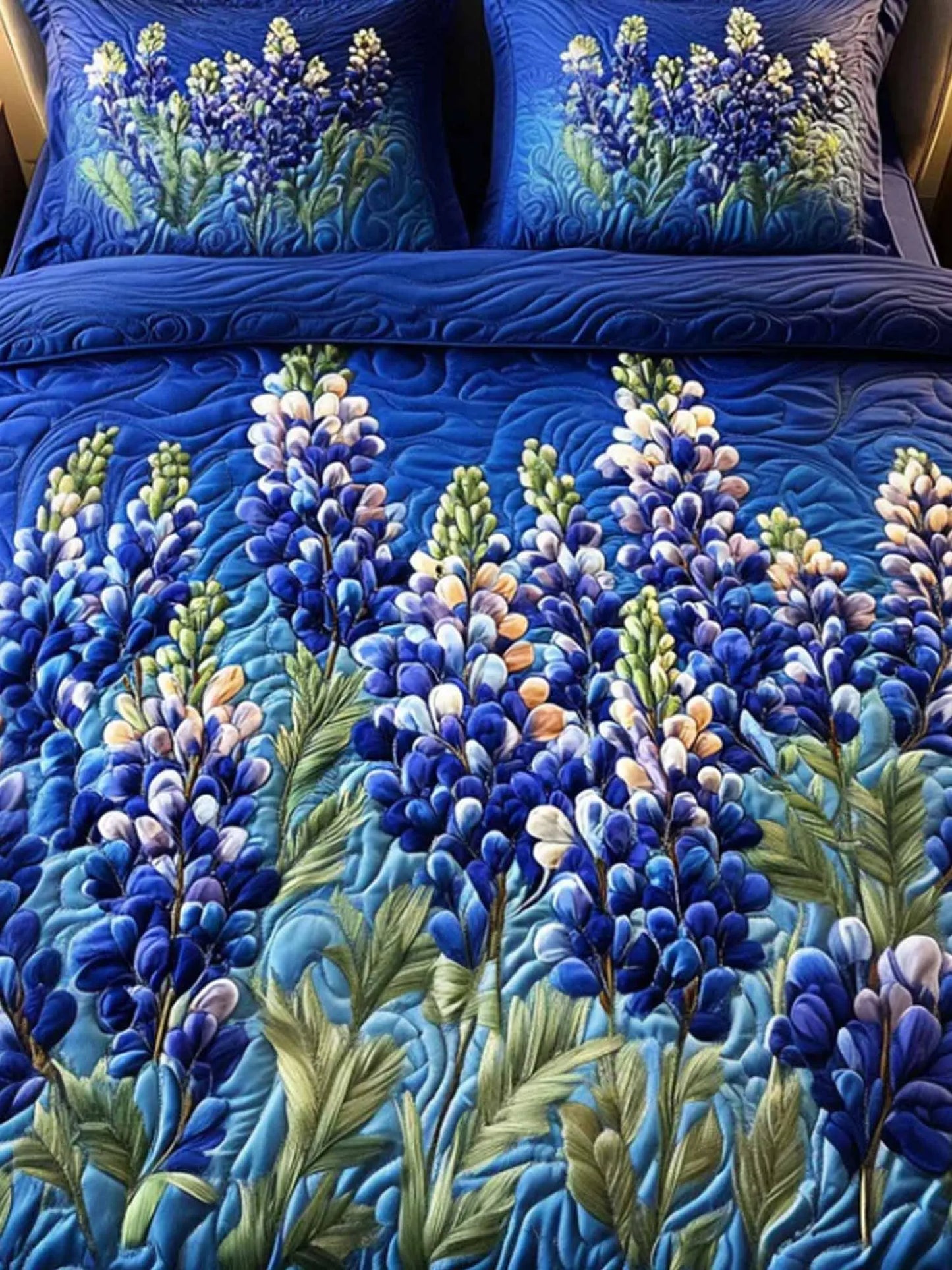 Country Bloom 3-Piece Quilted Bedding Set