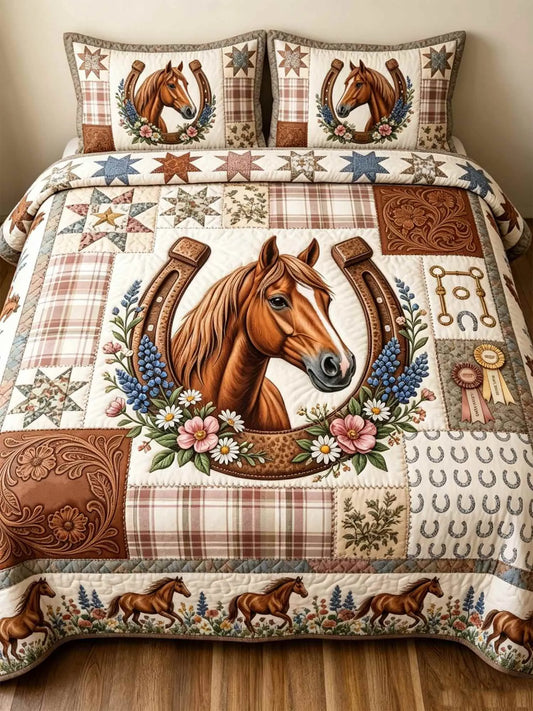 Western Soul 3-Piece Quilted Bedding Set
