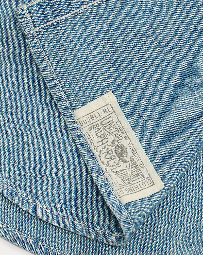 Indigo Chambray Workshirt Medium Wash