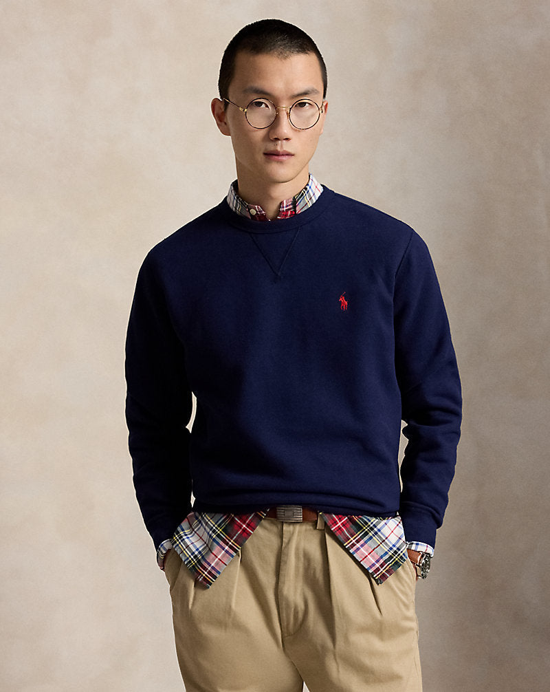 The Fleece Sweatshirt Cruise Navy