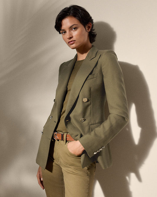 Camden Cashmere Jacket Icon Olive