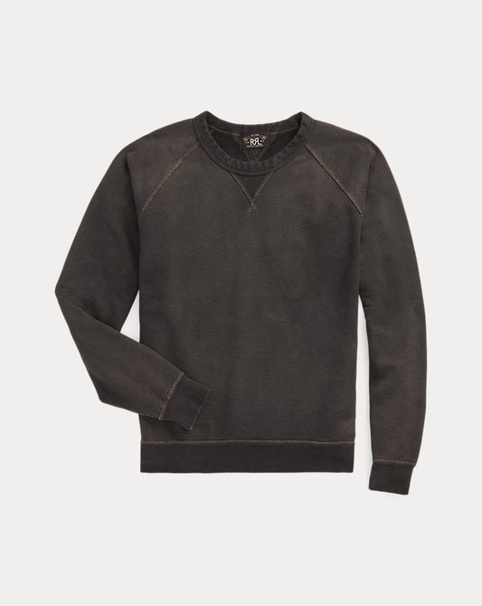 French Terry Sweatshirt Black Indigo