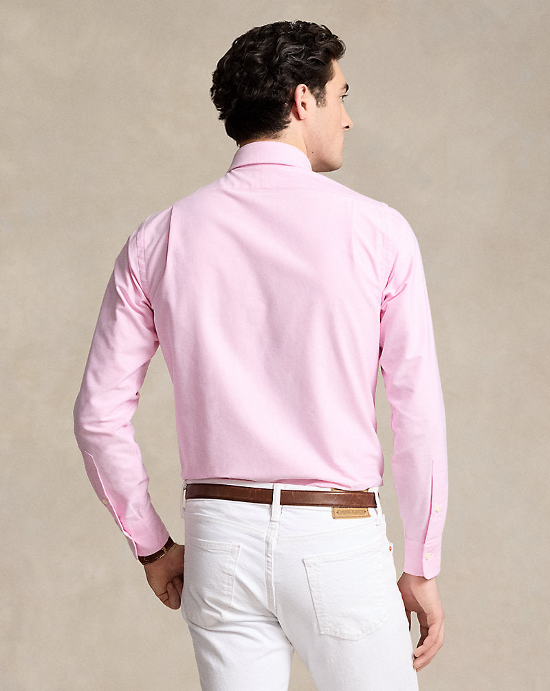 Custom Fit Monogram Oxford Shirt New Rose