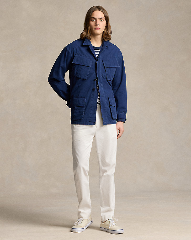 Ripstop Utility Overshirt Newport Navy