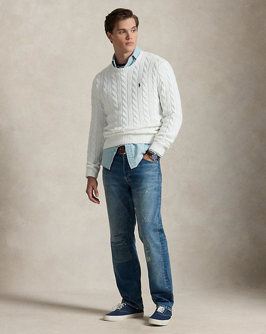 Heritage Straight Distressed Jean Isle Royale
