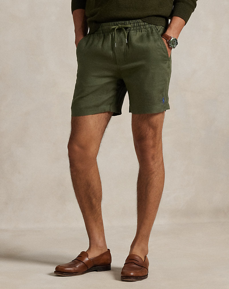 15 cm Polo Prepster Linen Short New Olive