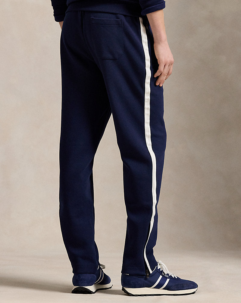 Double-Knit Mesh Track Trouser Cruise Navy Multi