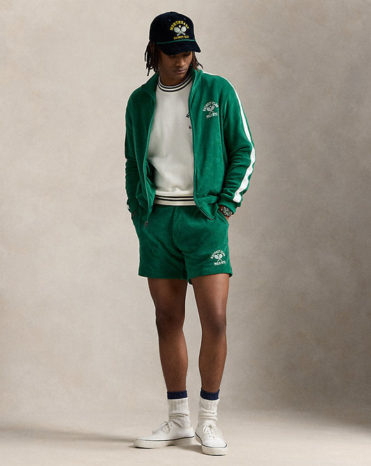 15 cm Polo Prepster Terry Graphic Short Tennis Green