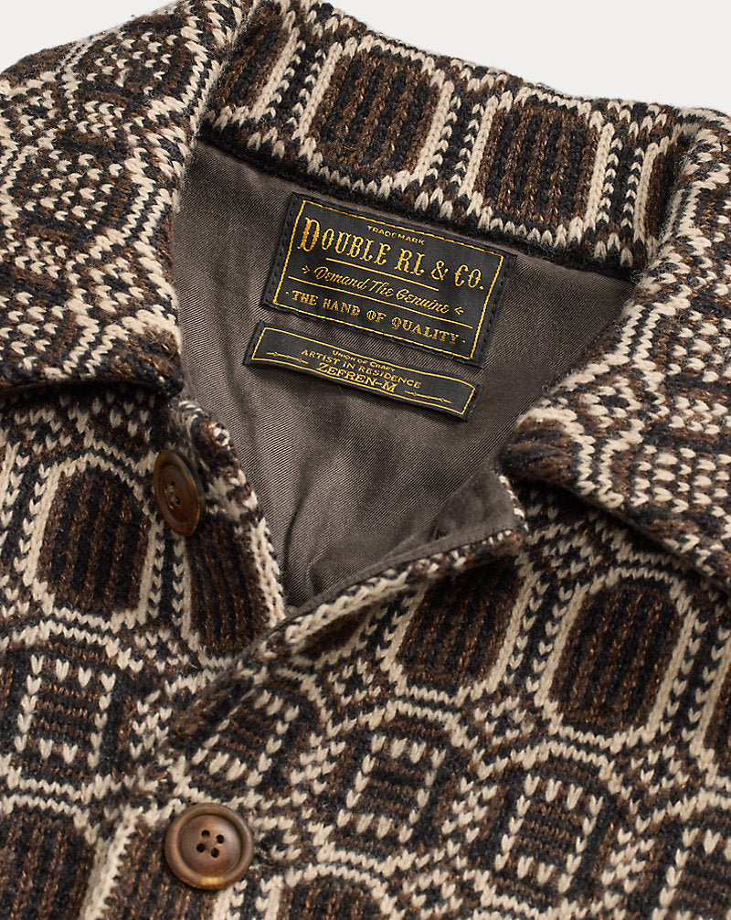 x Zefren-M Jumper Jacket Black/Cream Multi