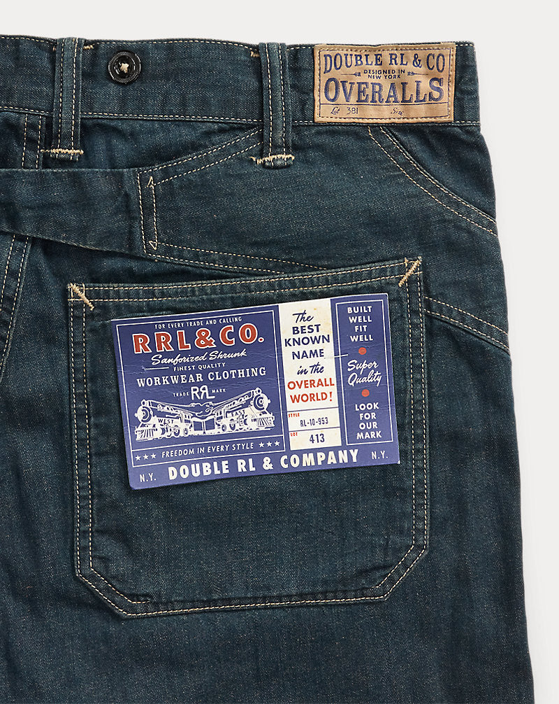 Engineer Fit Indigo Denim Trouser Dark Indigo Wash