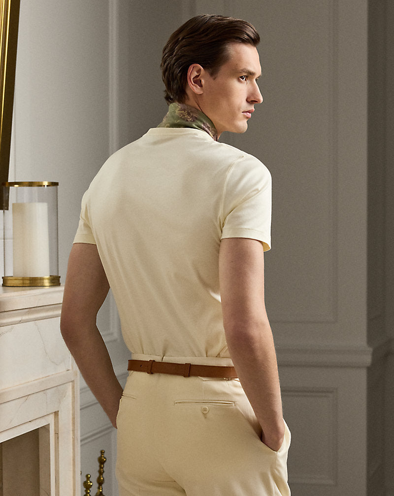 Interlock Crewneck T-Shirt Classic Cream